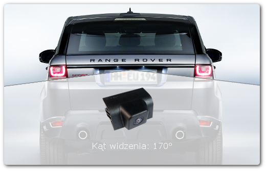 3rd Kamera cofania Land Rover Touchscreen Navigation 3